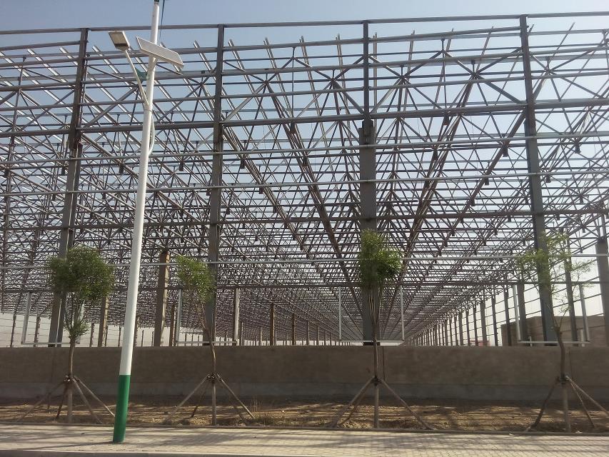富锦汽车工业厂房网架